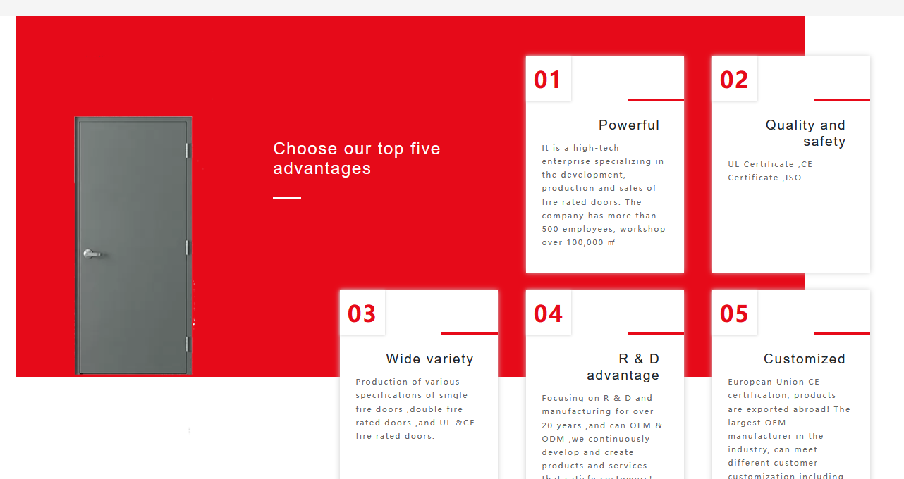 Fire-Rated Emergency Exit Door(60 minuts/2 hours /4 hours) 2