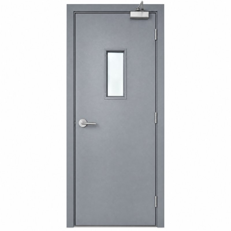 Un-Equal Double Leaf  Hollow Metal Door/Fire Rated Doors