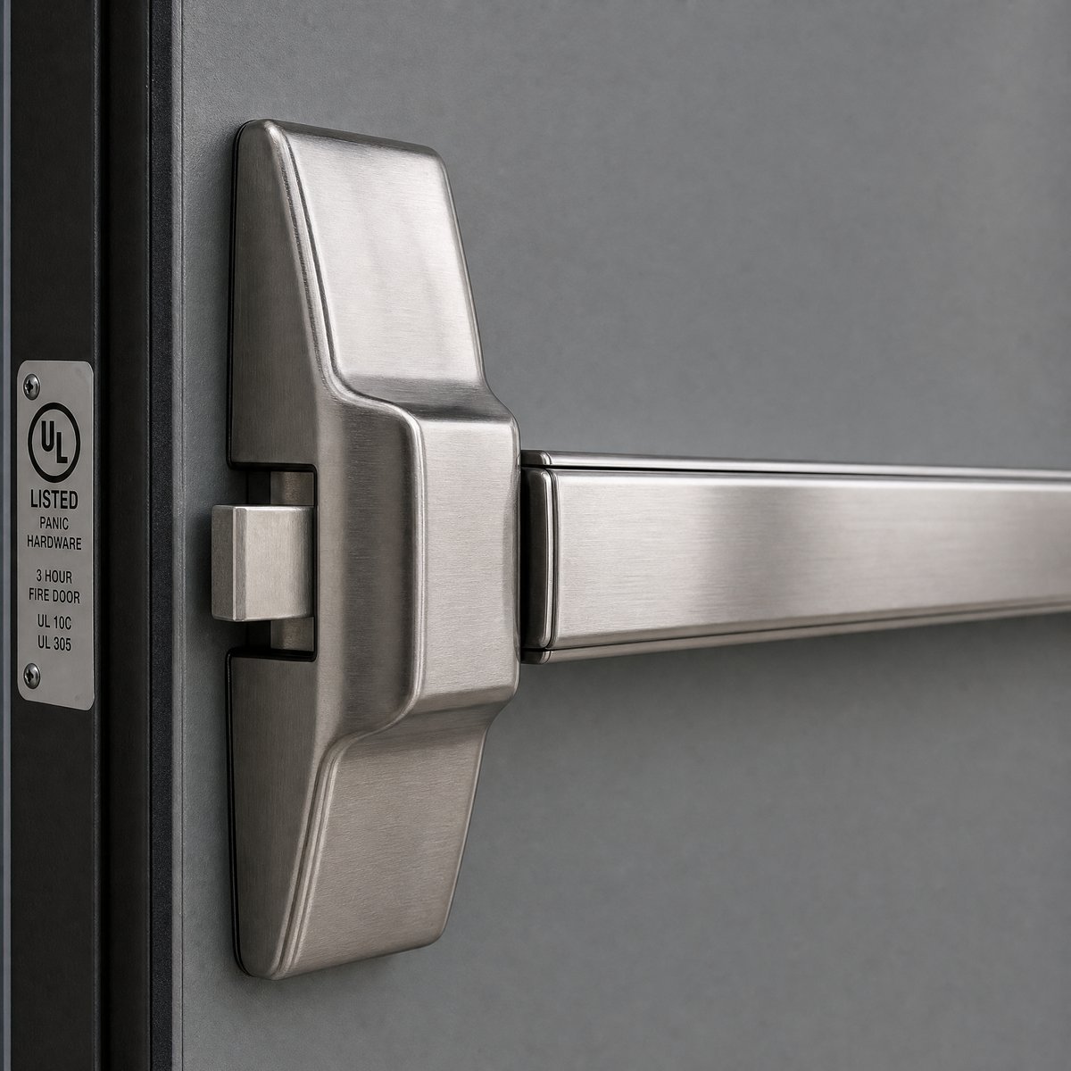 UL Certificated Steel Fire Doors for Building Projects,Emergency Exit Hollow Metal Door 3