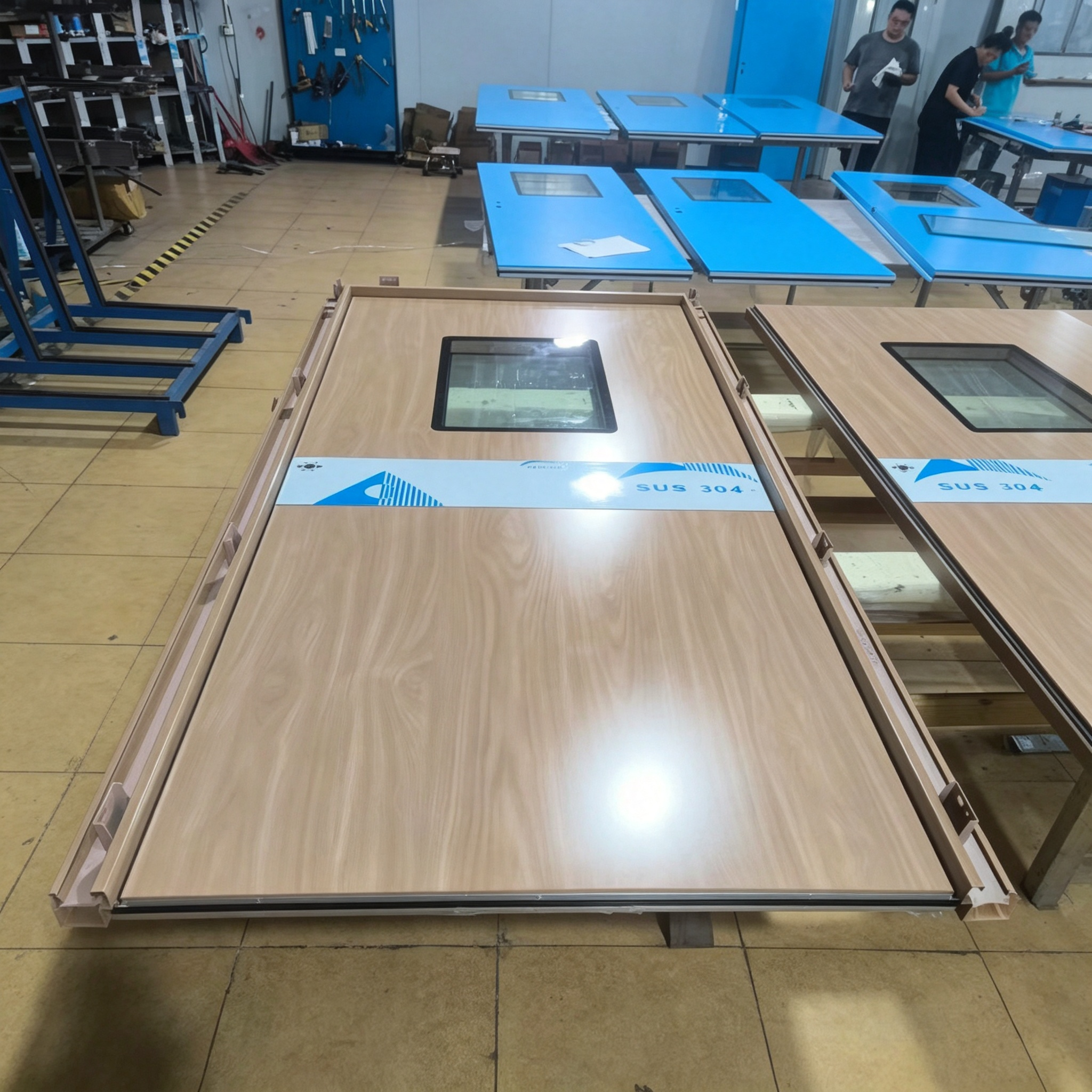 Steel Clean Door / Safety Escape Clean Door 4
