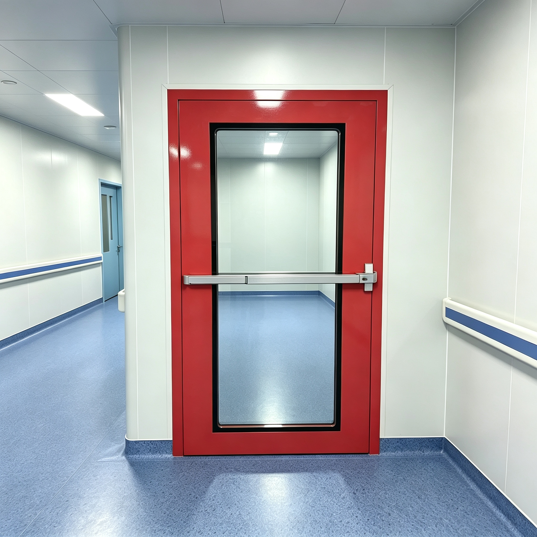 Steel Clean Door / Safety Escape Clean Door 5
