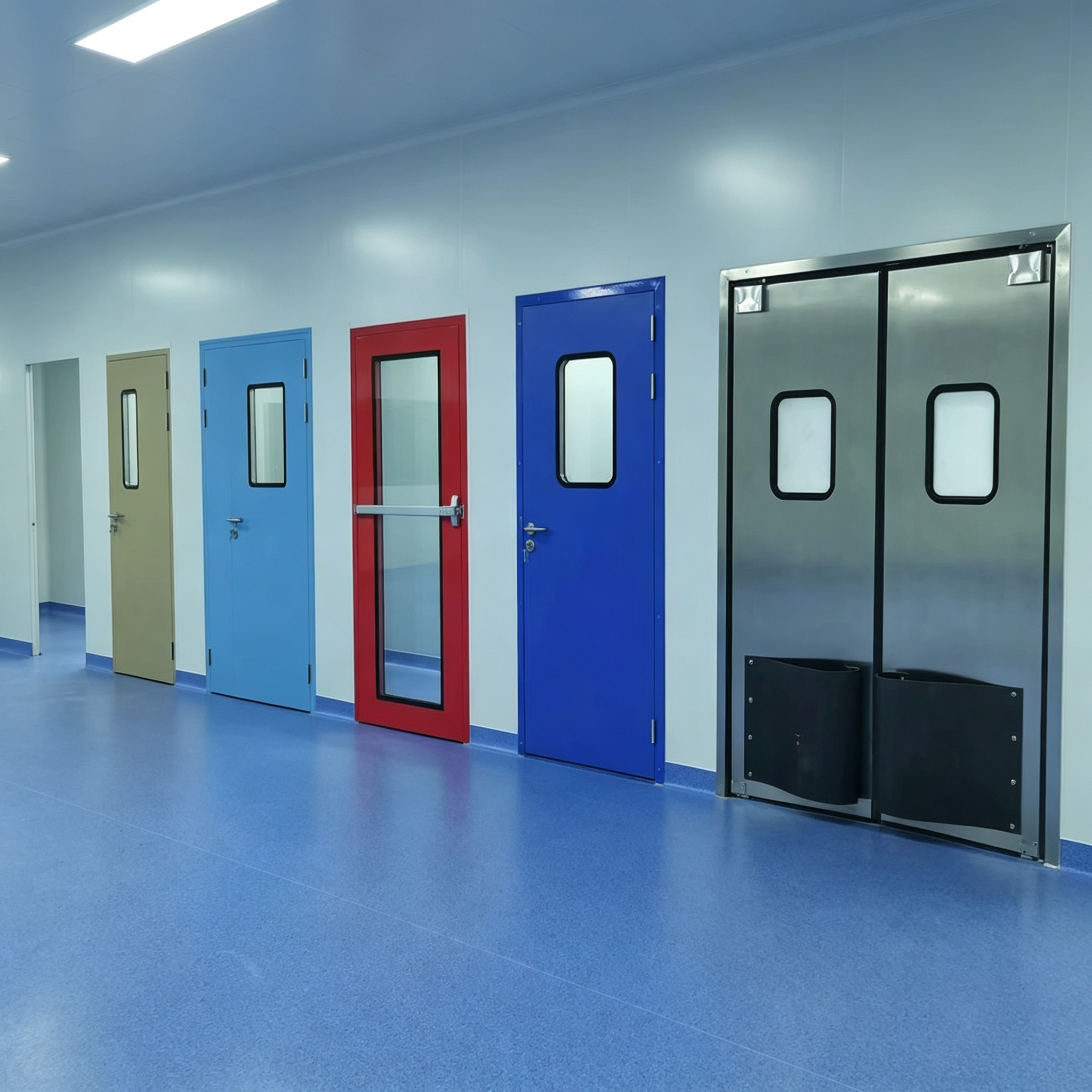 Steel Clean Door / Safety Escape Clean Door 6
