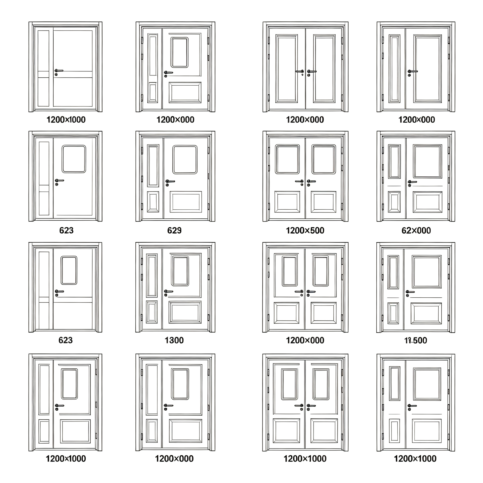 Steel Clean Door / Safety Escape Clean Door 9